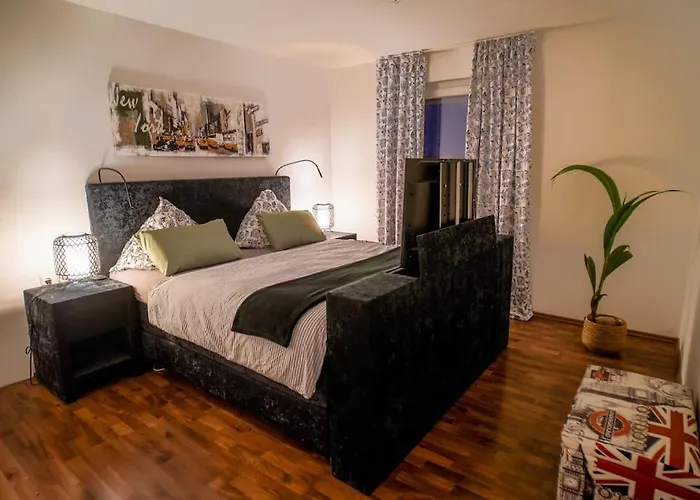 Luxury 口 Studio Knox Primetv 口 8Min Zum S-Hbf Kornwestheim